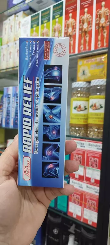 Rapid Relief Skin Doctor og'riq qoldiruvchi maz