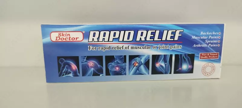 Обезболивающая мазь Rapid Relief Skin Doctor