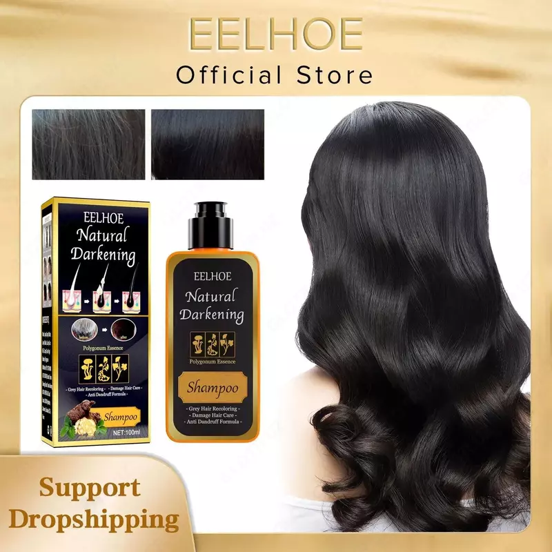 Шампунь Natural Darkening от Eelhoe для окрашивания седых волос