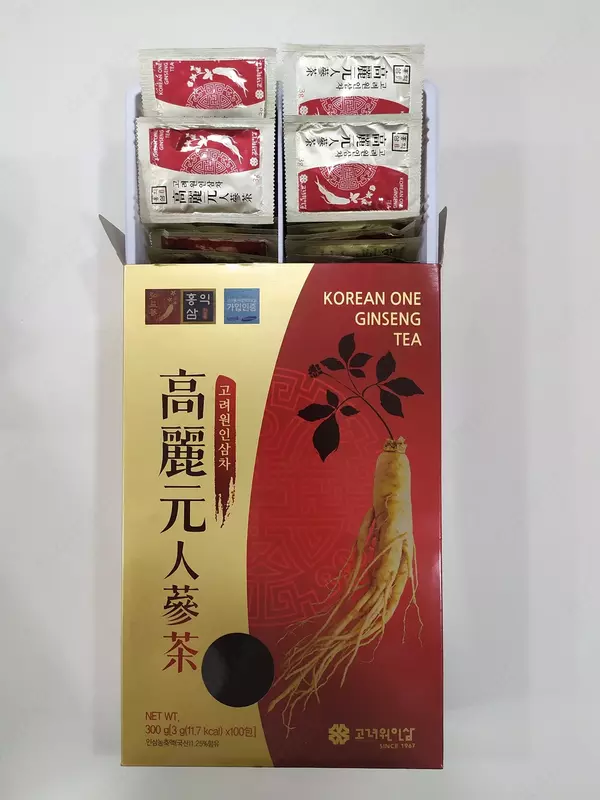 Korean One Ginseng Tea - immunitetni mustaxkamlovchi choy