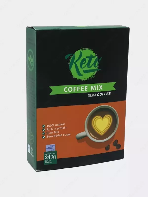 Keto-Coffee Mix - натуральное кофе для похудения