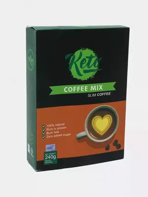 Keto-Coffee Mix - натуральное кофе для похудения