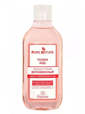 Losyon-tonik vitaminli pushti suv Floresan Pure Nature