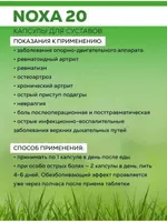  NOXA 20 от боли в суставах (Ноха  Нокса)  60 капсул Только в розницу