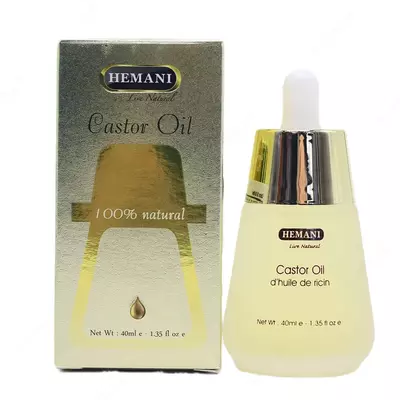 Касторовое масло Hemani Castor oil, 40 мл