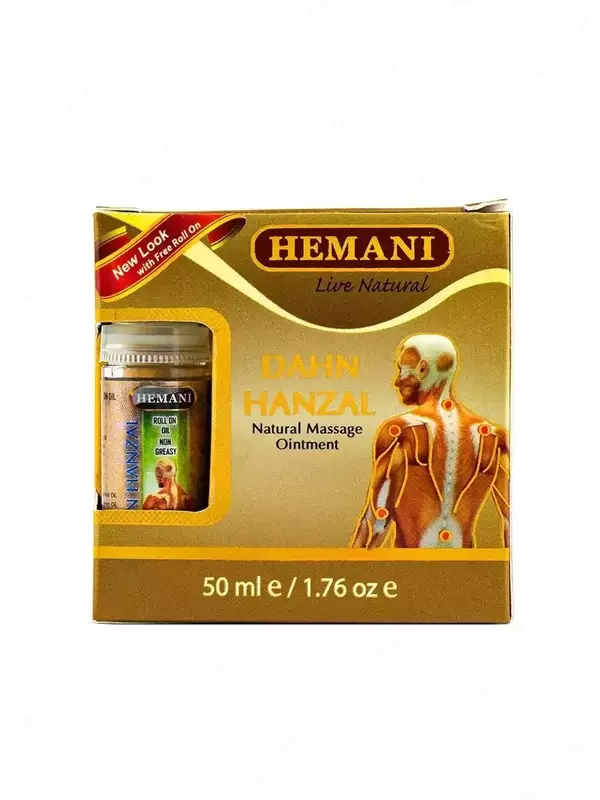 Bo'g'in og'riqlariga Dahn Hanzal Hemani (Дахан Ханзал), 50 ml