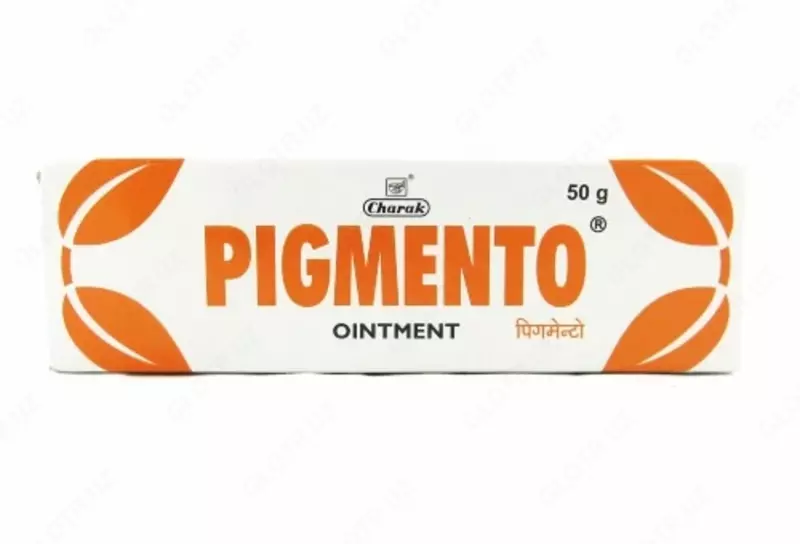 Vitiligoga qarshi Pigmento krem (malxam, malham) Charak, 50 gr.