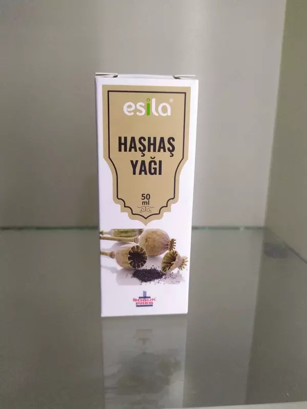 Масло из семян мака Esila, 50 мл