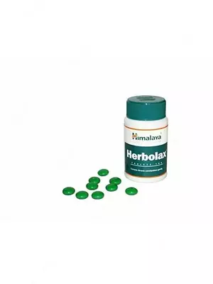 Herbolax Himalaya от запоров - нормализует работу кишечника, 100 таб.