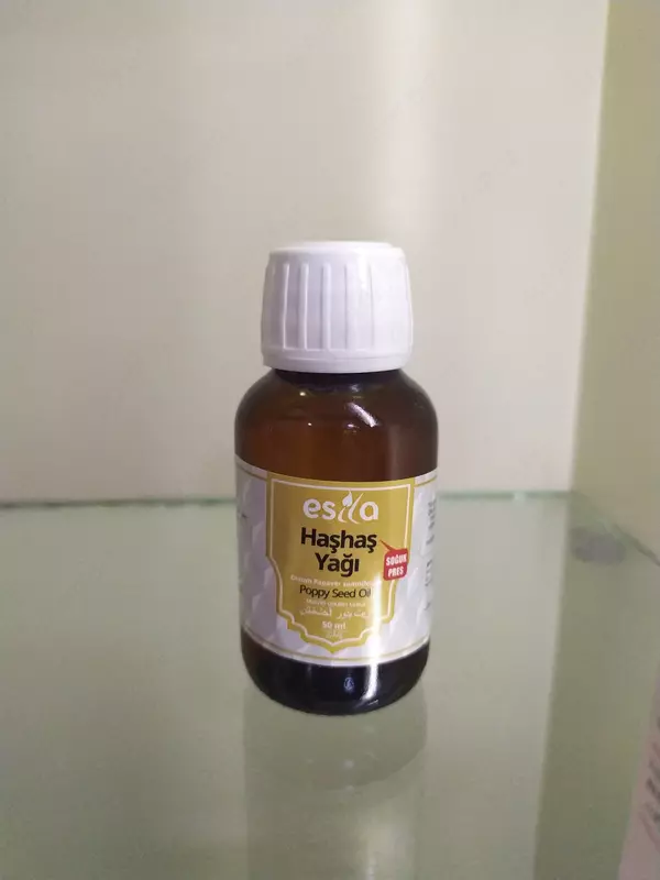 Масло из семян мака Esila, 50 мл