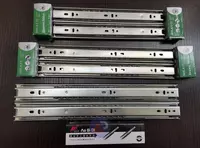 Мебельные направляющие MILATTI оптом в коробках. Салазки без доводчика размеры 25