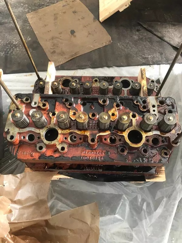  Головка блока цилиндров для двигателя спец. с/х техники ММЗ 245-1003012-Б1 - 