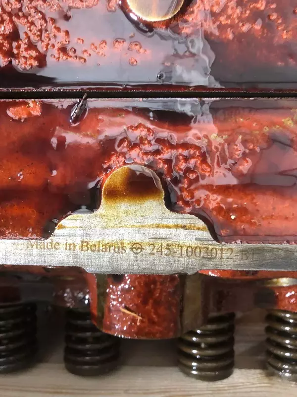   Головка блока цилиндров для двигателя спец. с/х техники ММЗ 245-1003012-Б1