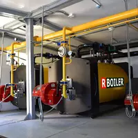 Gorizontal issiq suv qozonlari