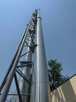 Дымовые трубы высотой от 2м до 40м