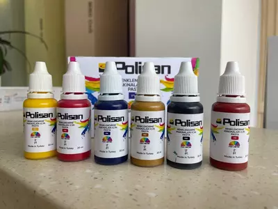Колеры для краски " Polisan " 20ml.