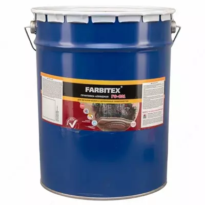 Грунтовка ГФ-021 FARBITEX 20 кг