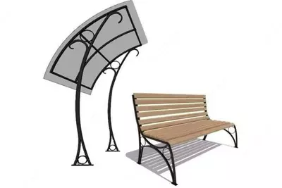 Скамейка Hi Tech 🤩 - 2 100 000 сум от 5 шт.