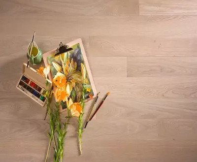 Трехслойная паркетная доска Coswick Титановый Буф