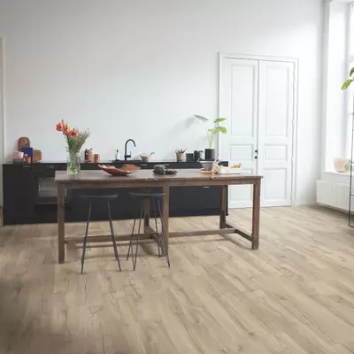 218 000 сум / кв.м Ламинат QUICK-STEP дуб серо-бежевый IMPRESSIVE ULTRA.