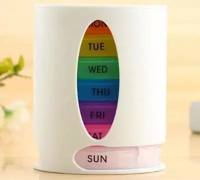 28 bo'limga ega 1 haftalik "Washington" dori qutisi - kuniga 4 ta bo'limga ega