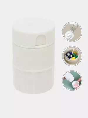 maydalash va saqlashning uchun dori quti