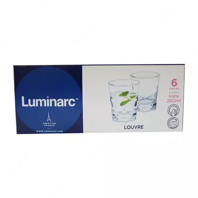 Shisha Stakan FH 350 ML LOUVRE ICE BLUE N3515 - 81 000 so'm / dona