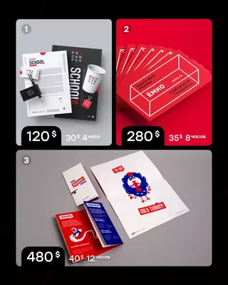 Разработка Фирменного Стиля | Студия Дизайна - Цена по запросу