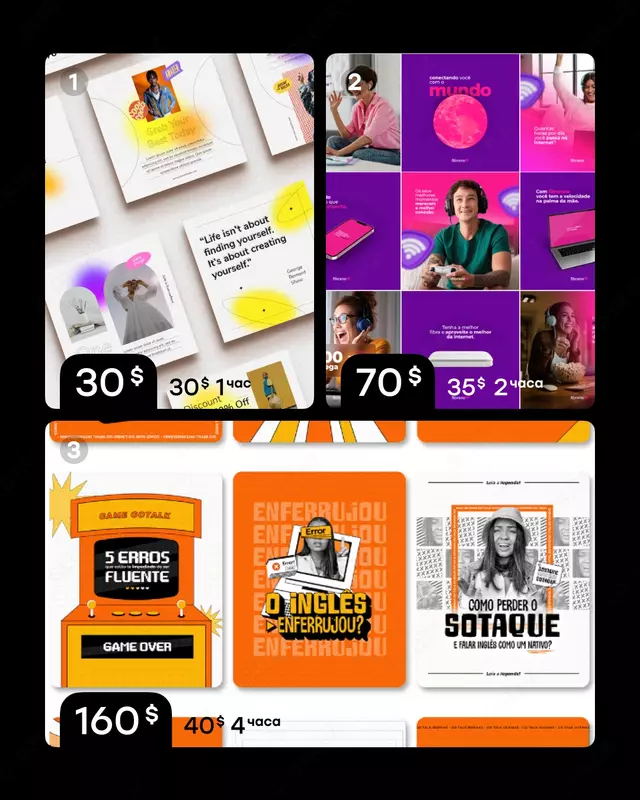Разработка Дизайна Соц сетей | Студия Дизайна - по запросу