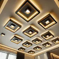  Black-Gold Square Halogen 18W Yoritkich - {0} so'mdan