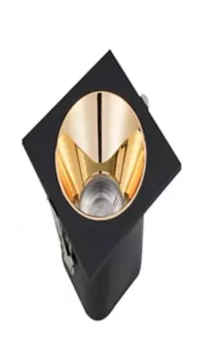  Black-Gold Square Halogen 7W Yoritkich