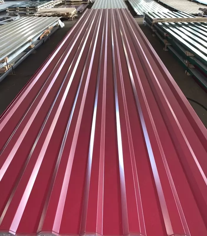 Профнастил (профлист, металлопрофиль, профилированный лист)