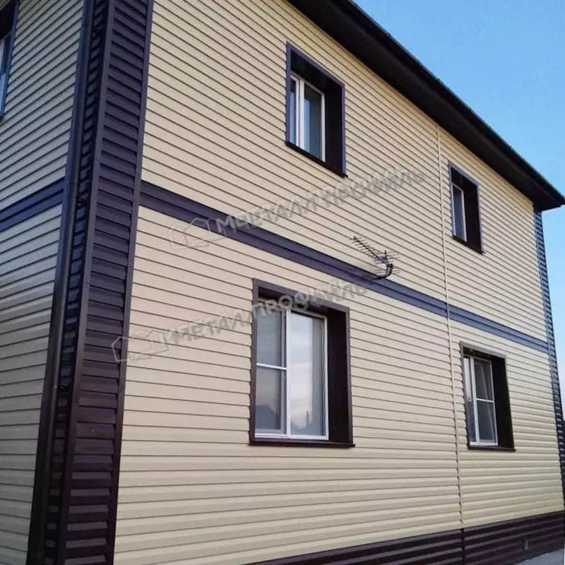 Сайдинг металлический (стальной сайдинг)