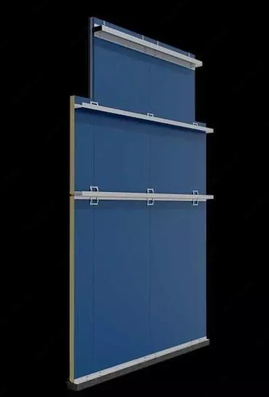 Сэндвич-панели (трехслойные, поэлементной сборки)