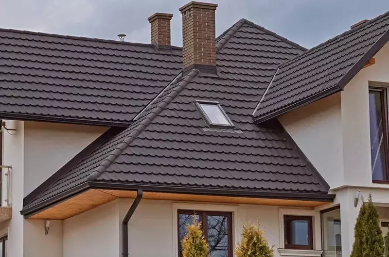 Металлочерепица (металлическая черепица, стальная черепица)