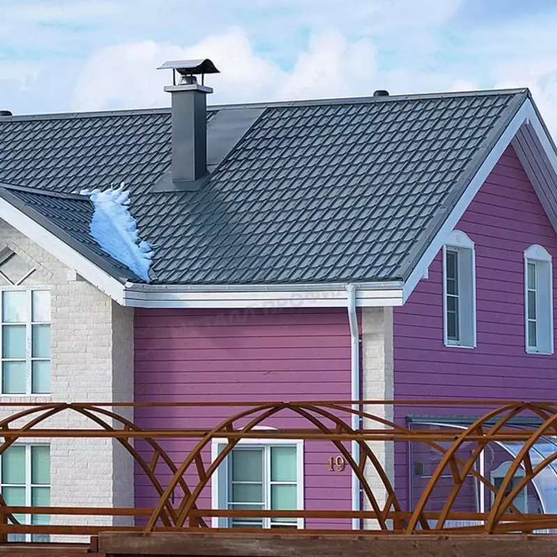 Metall plitka METAL PROFILE Lamonterra X (PE-01-7024-0,4), RAL7024