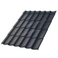 Металлочерепица МЕТАЛЛ ПРОФИЛЬ Ламонтерра X (VikingMP L-01-7024-0.4)