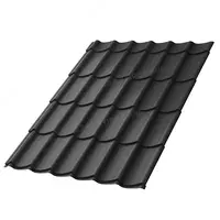 Металлочерепица МЕТАЛЛ ПРОФИЛЬ Ламонтерра X (VikingMP-01-8019-0.45)