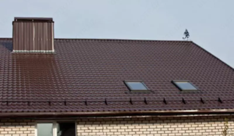 Металлочерепица МЕТАЛЛ ПРОФИЛЬ Ламонтерра X (ПЭ-01-8017-0.45), RAL8017