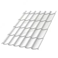 Металлочерепица МЕТАЛЛ ПРОФИЛЬ Ламонтерра X (ПЭ-01-9002-0.45)