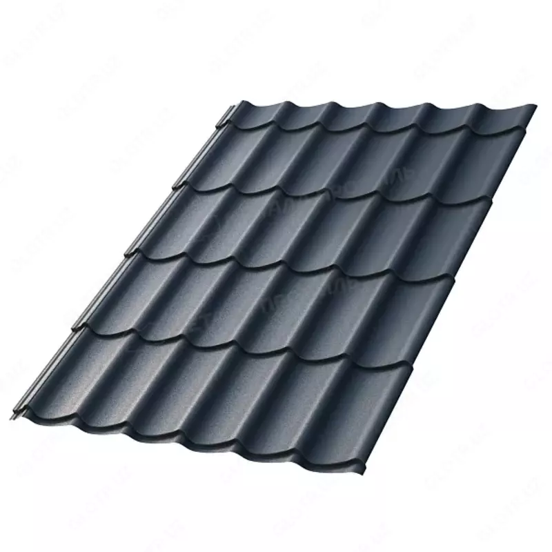 Metall plitka METAL PROFILE Lamonterra X (VALORI-20-Grey-0,5)