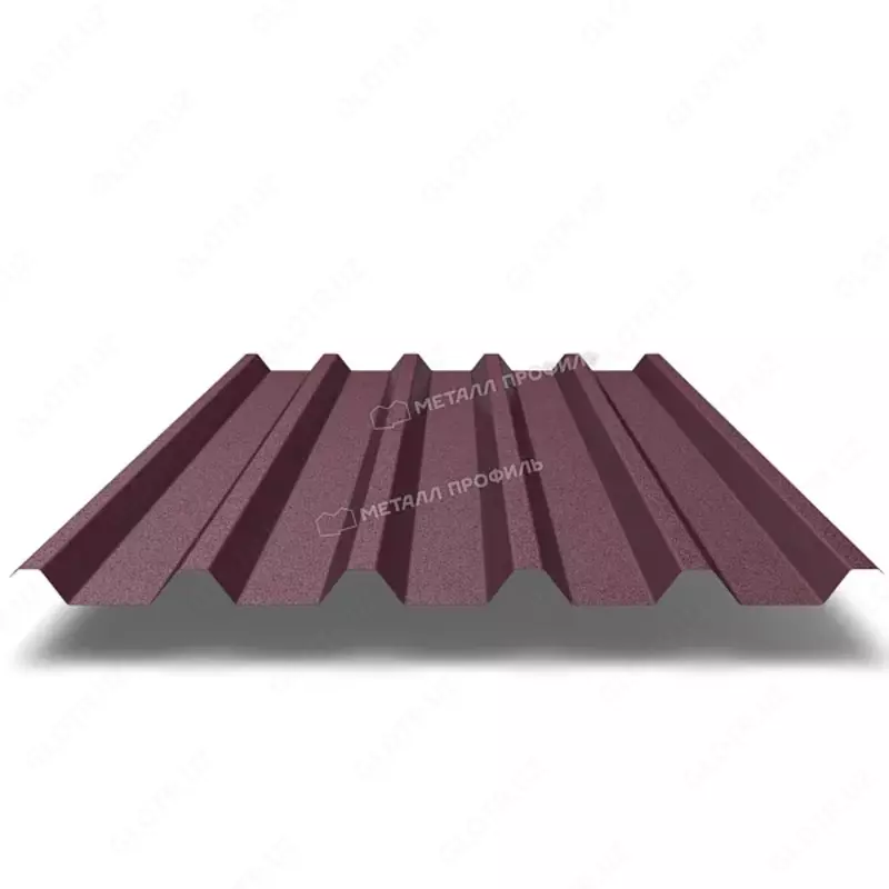 Профлист МЕТАЛЛ ПРОФИЛЬ С-44x1000-A (VikingMP-01-3005-0,45), RAL 3005