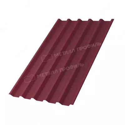 Профлист МЕТАЛЛ ПРОФИЛЬ С-44x1000-A (VikingMP-01-3005-0,45), RAL 3005