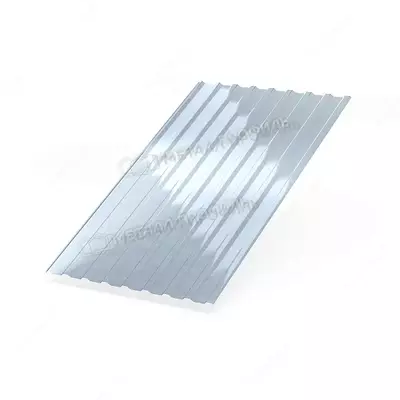 Поликарбонатный профилированный лист МП-20х1100 (ПК-18-GREY-0.9)