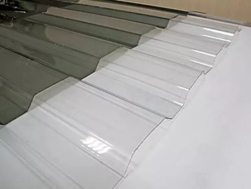 Поликарбонатный профилированный лист МП-20х1100 (ПК-18-GREY-0.9)