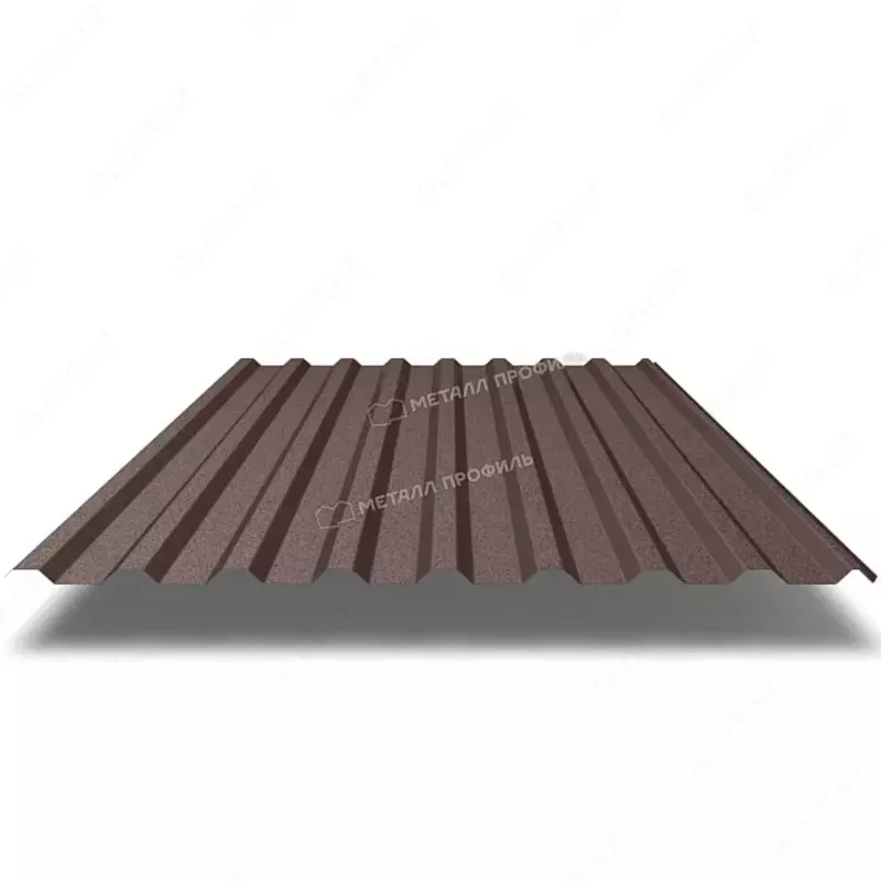 Профлист МЕТАЛЛ ПРОФИЛЬ МП-20x1100-R (VikingMP L-01-8017-0,4), RAL 8017