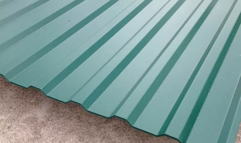  Профлист МЕТАЛЛ ПРОФИЛЬ МП-20x1100-R RETAIL (ПЭ-01-6005-СТ)  RAL 6005 - 