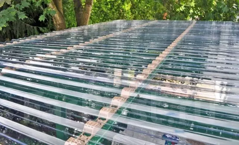  Polikarbonat profilli varaq MP-20x1100 (PK-18-CLEAR-0 9) - 