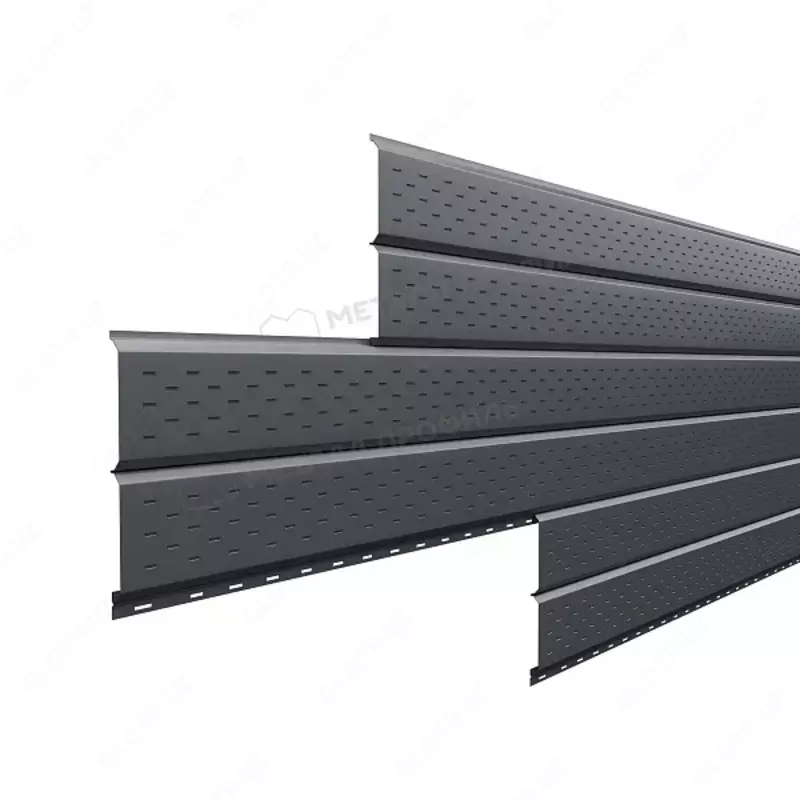 Soffit METAL PROFIL Lbar-15x240 (PE-01-7024-0.4)