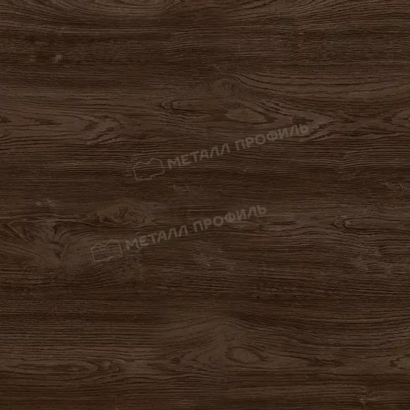  Софит МЕТАЛЛ ПРОФИЛЬ Lбрус-15х240 (ECOSTEEL_MA-01-МореныйДуб-0.5) - 